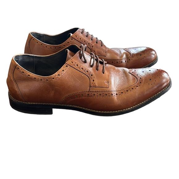 Stacy Adams | Men’s Brown Oxford Wingtips | Size 11M | 0672 - Picture 1 of 10